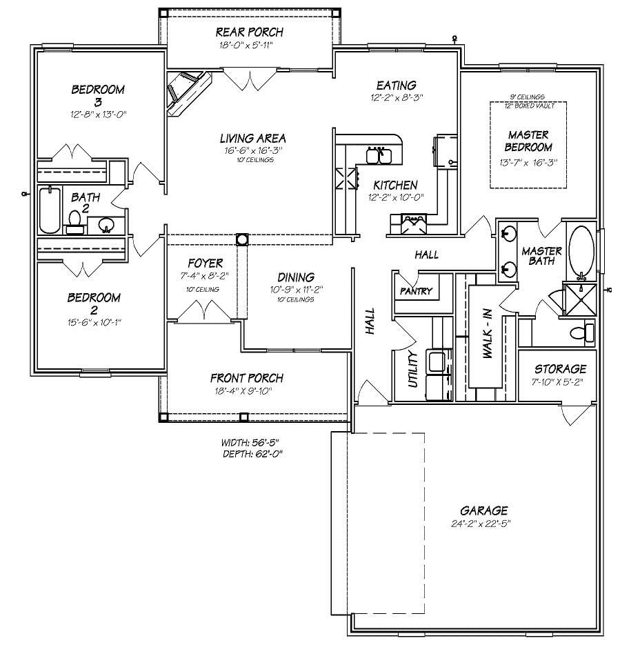 Floor Plan First Story
