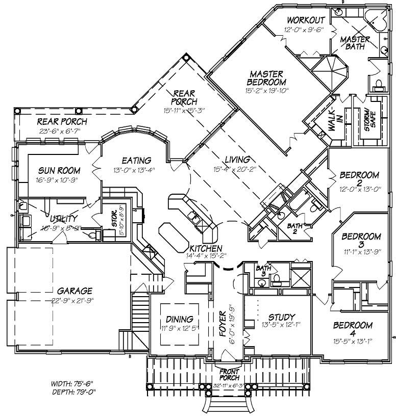 Floor Plan First Story