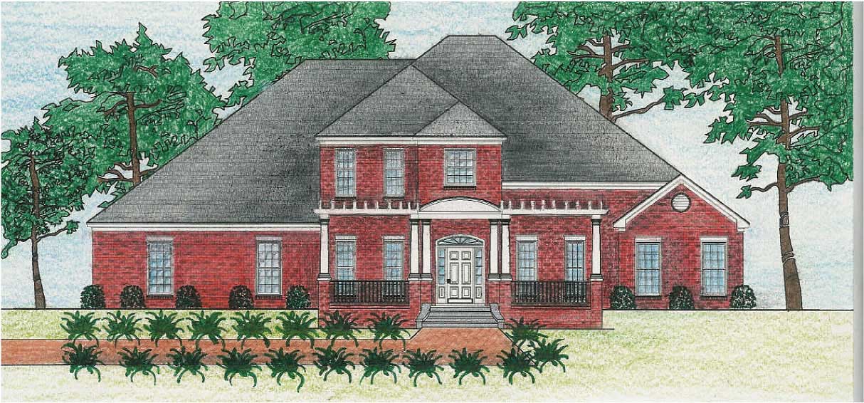 4-Bedroom, 3553 Sq Ft European Home Plan - 140-1053 - Main Exterior