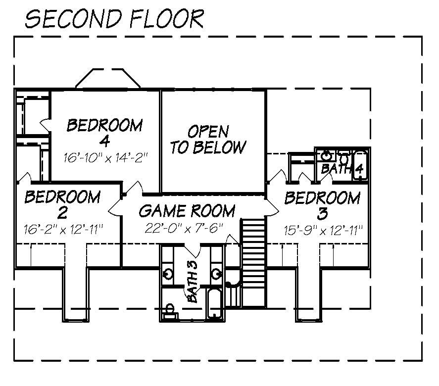 Floor Plan Second Story