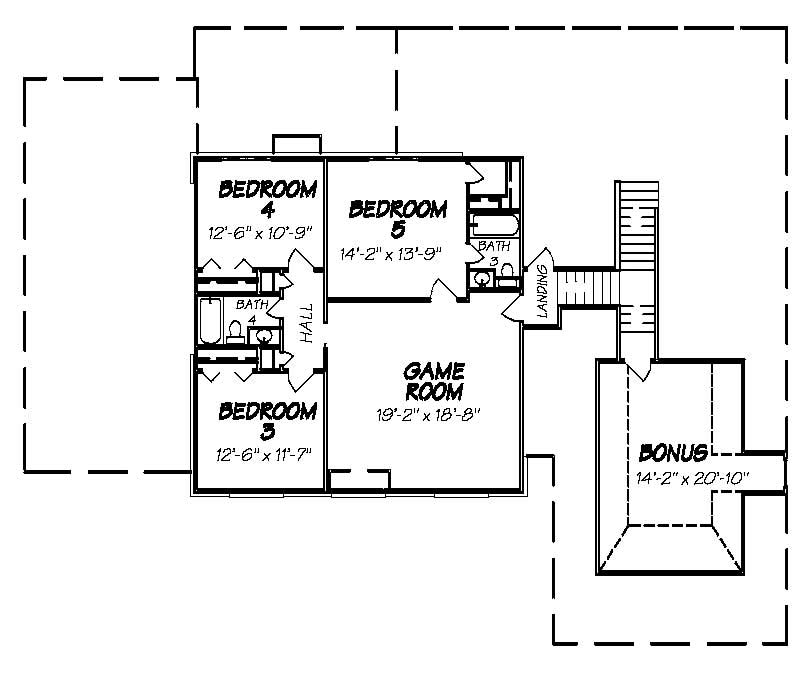 Floor Plan Second Story