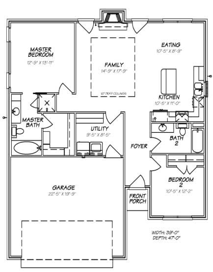 Floor Plan First Story