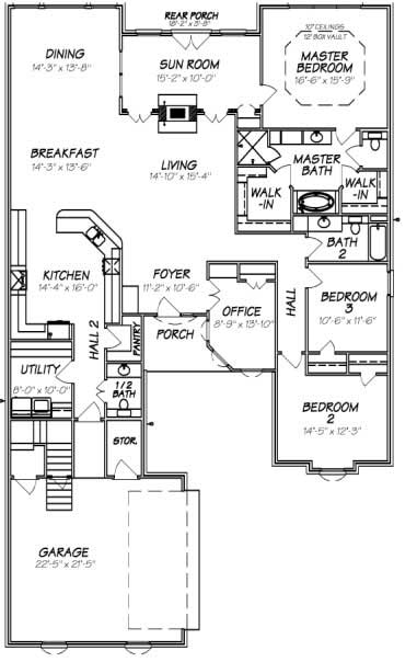 Floor Plan First Story