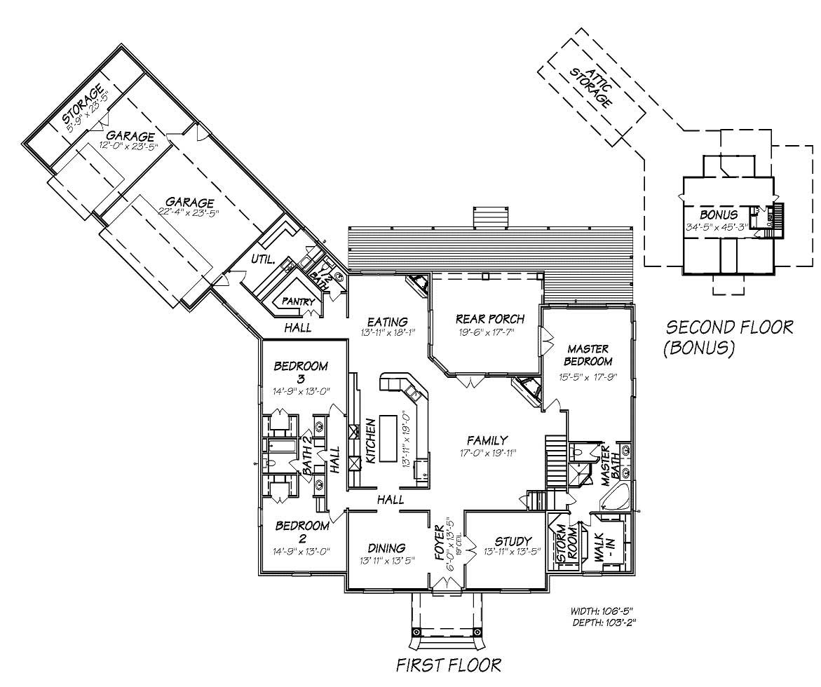 Floor Plan First Story