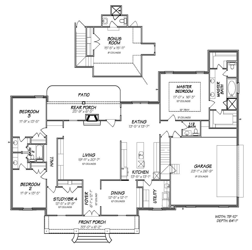 Floor Plan First Story