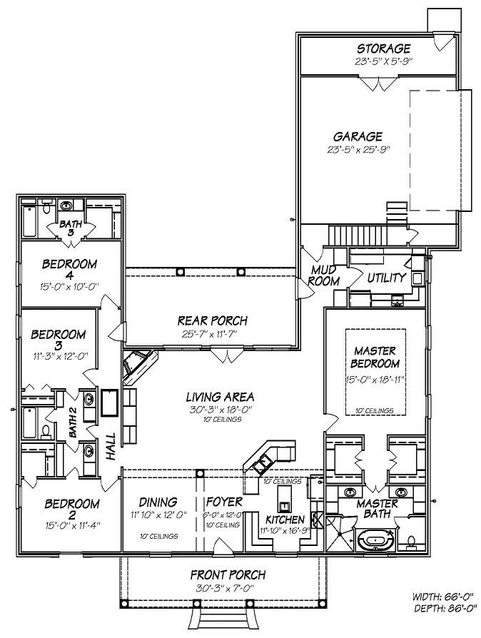 Floor Plan First Story