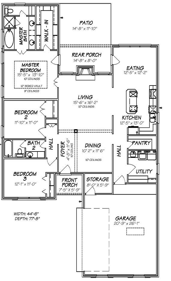 Floor Plan First Story