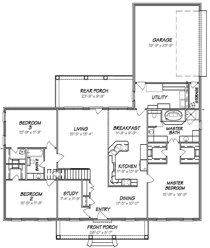 Floor Plan First Story