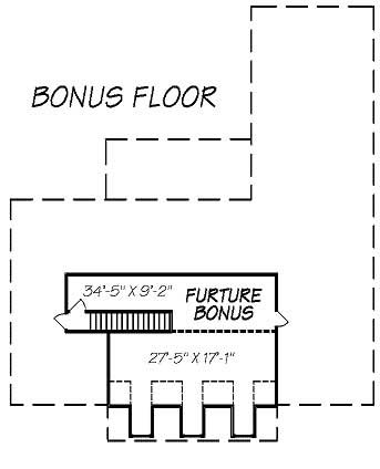 Floor Plan Bonus Room