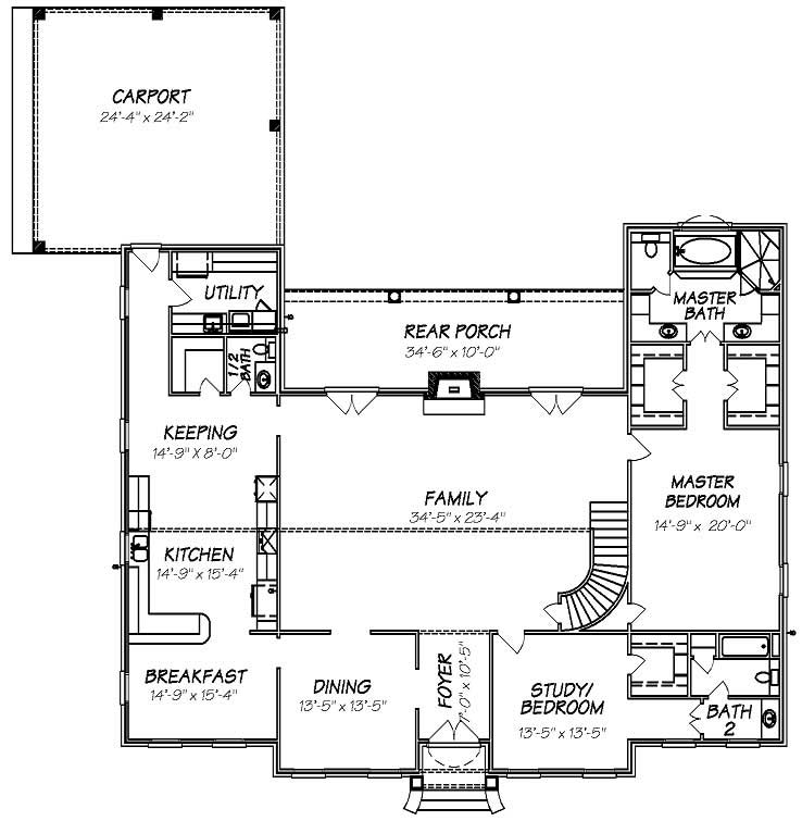 Floor Plan First Story