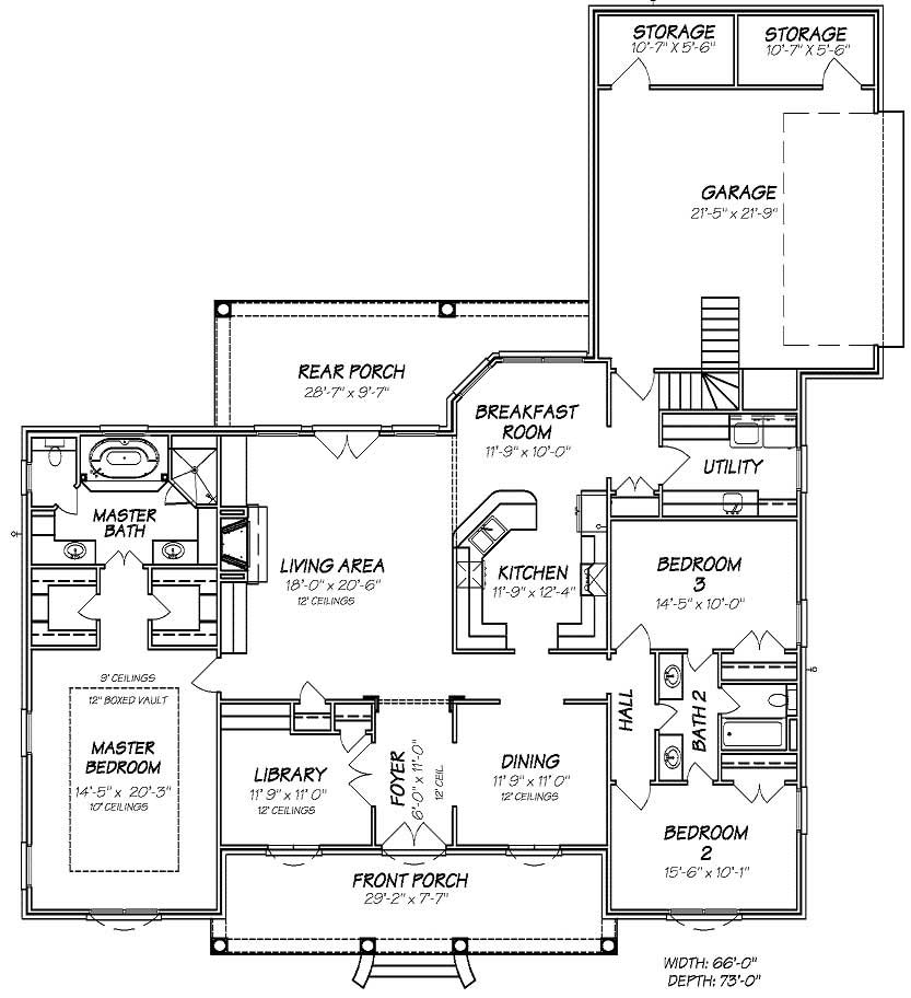 Floor Plan First Story