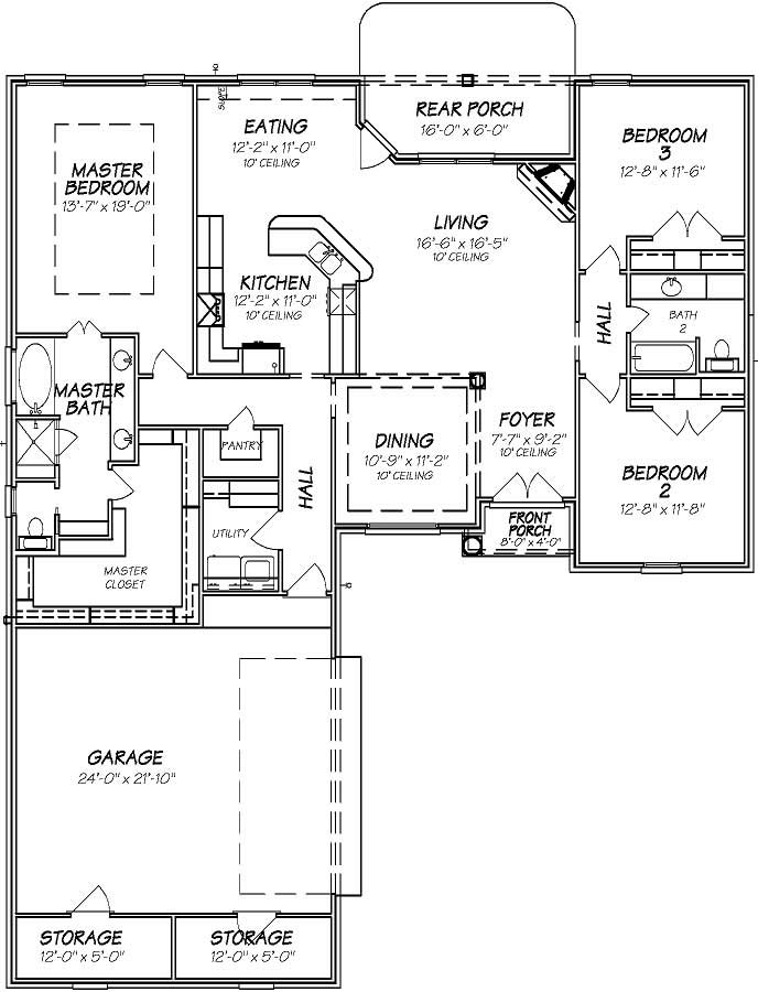 Floor Plan First Story