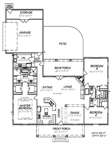 Floor Plan First Story