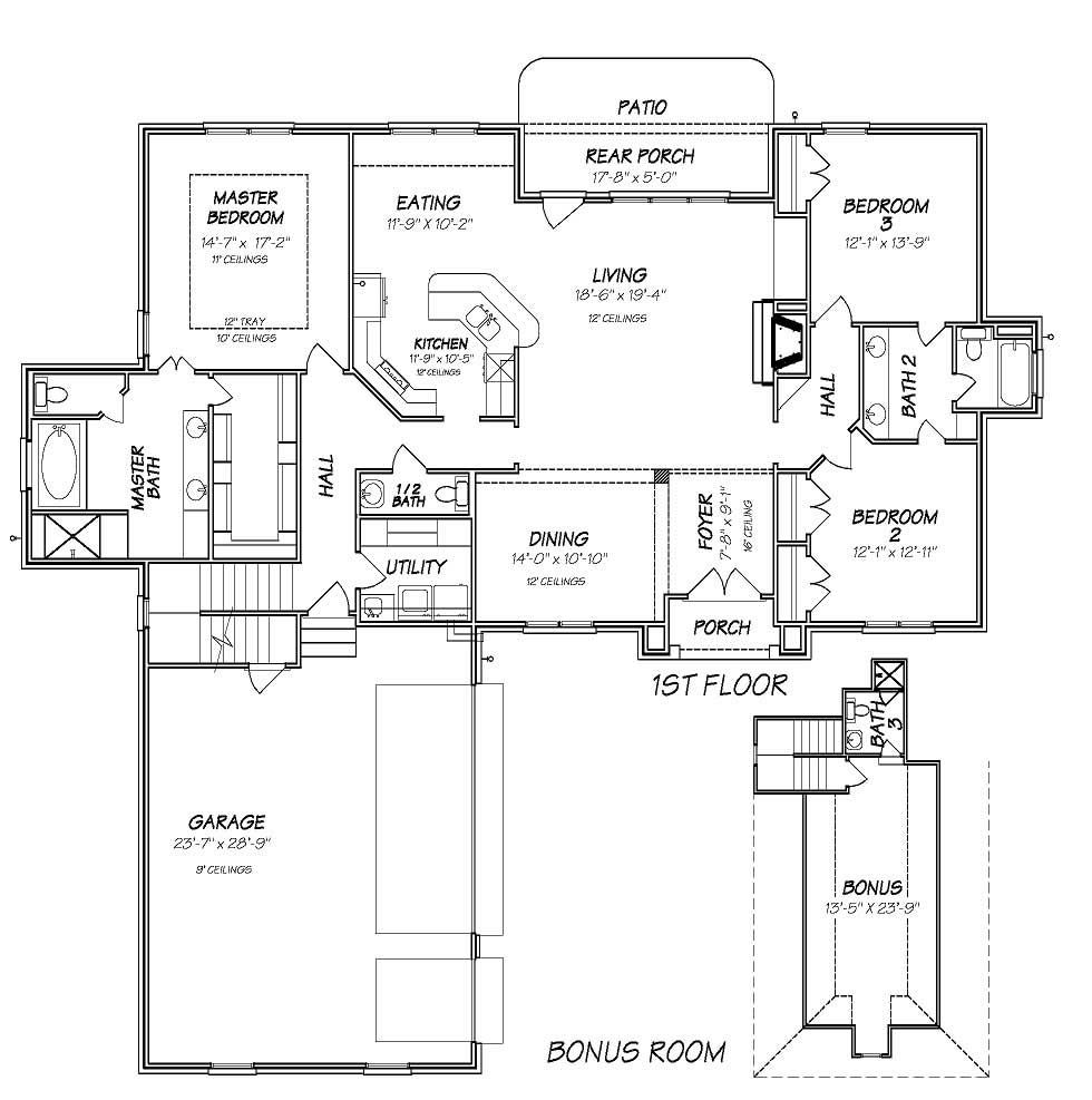 Floor Plan First Story