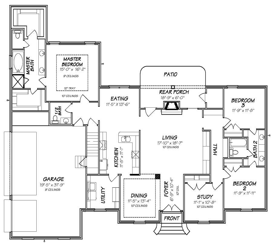 Floor Plan First Story