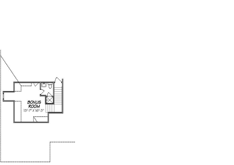 Floor Plan Bonus Room