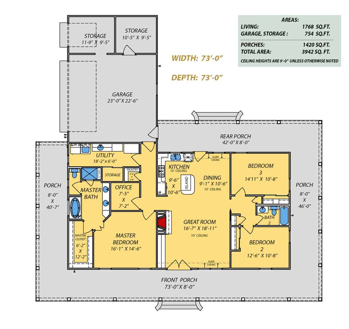 Floor Plan Main Level
