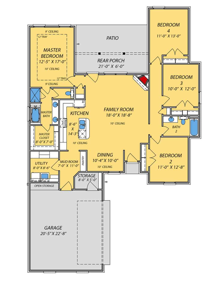Floor Plan Main Level
