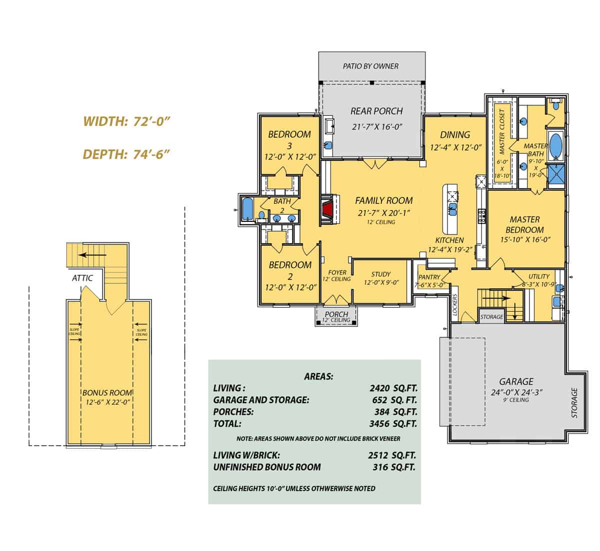 Floor Plan Main Level