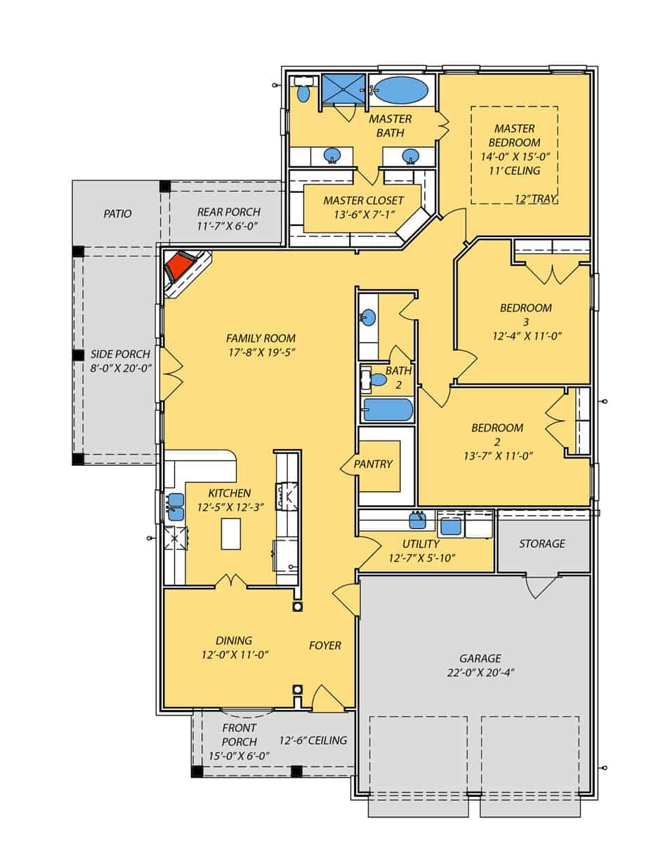 Floor Plan Main Level