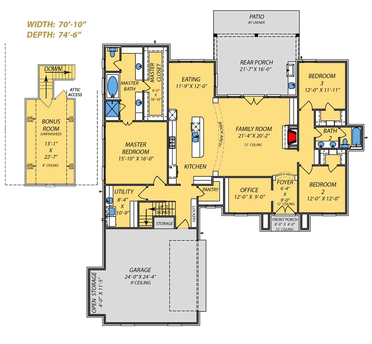 Floor Plan Main Level