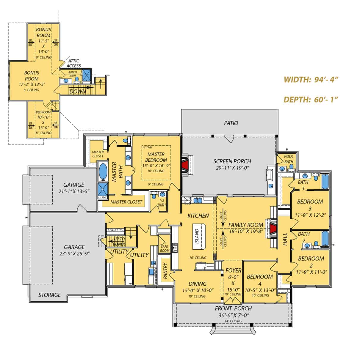 Floor Plan Main Level