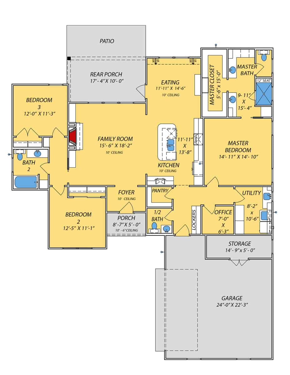 Floor Plan Main Level
