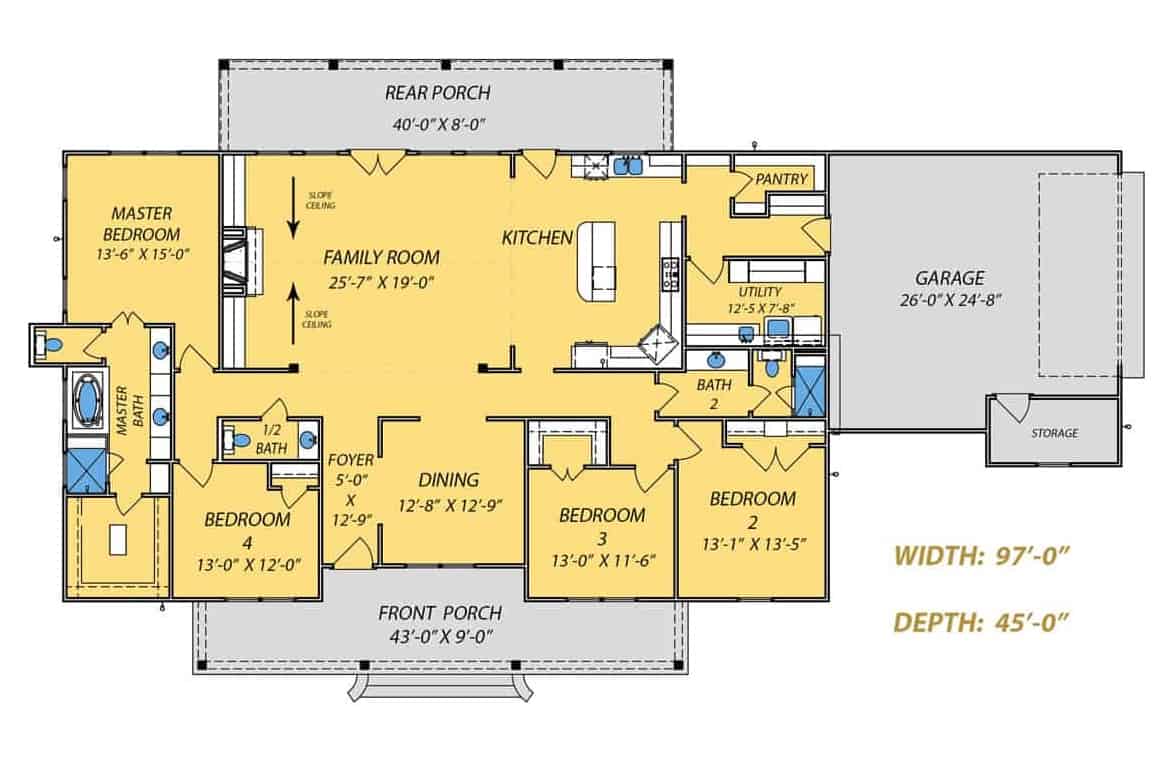 Floor Plan Main Level