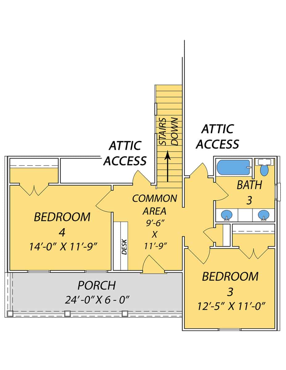 Floor Plan Upper Level