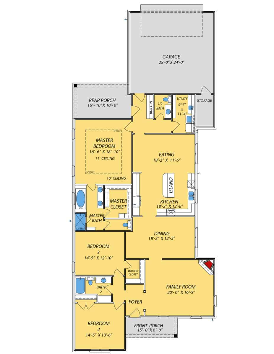 Floor Plan Main Level