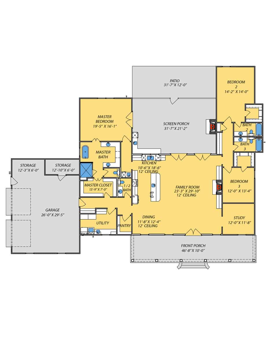 Floor Plan Main Level