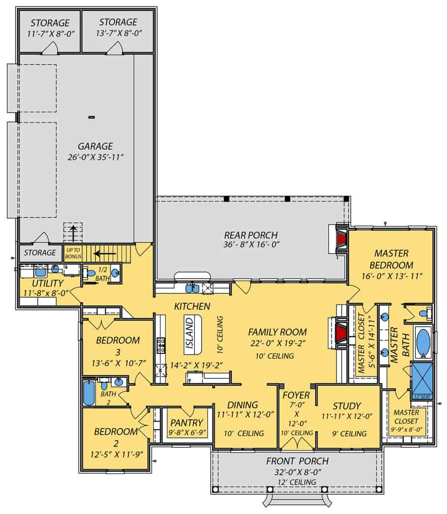 Floor Plan Main Level