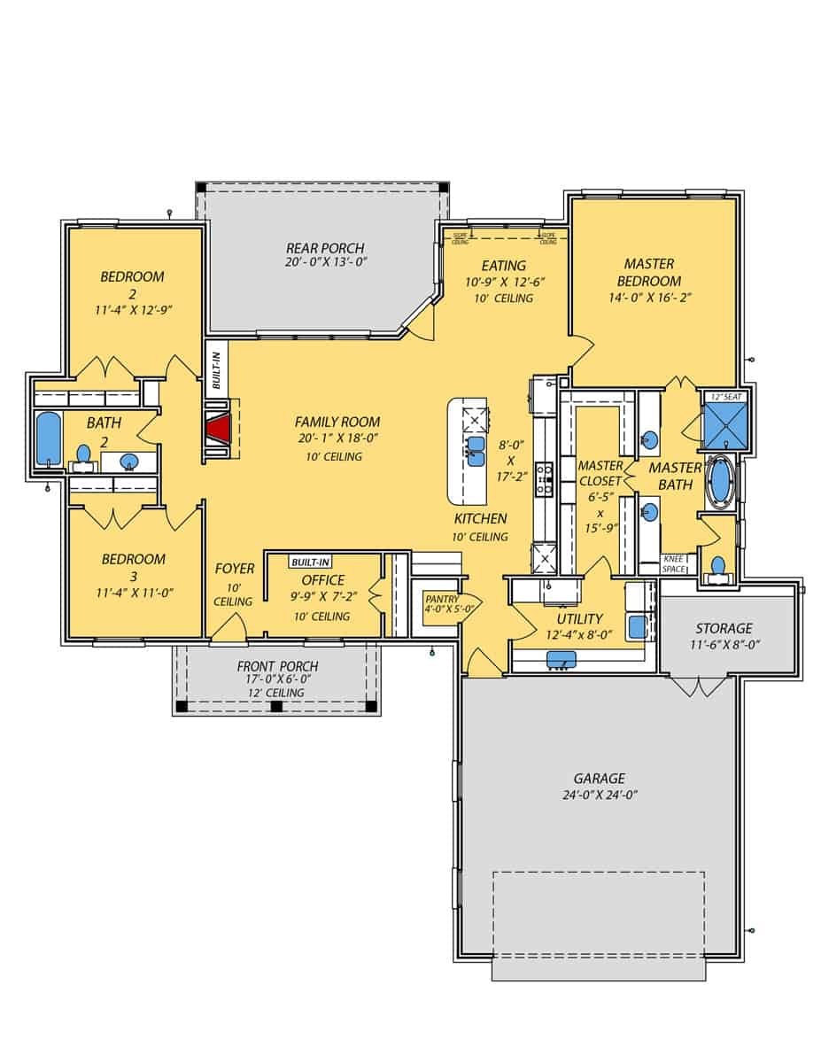 Floor Plan Main Level