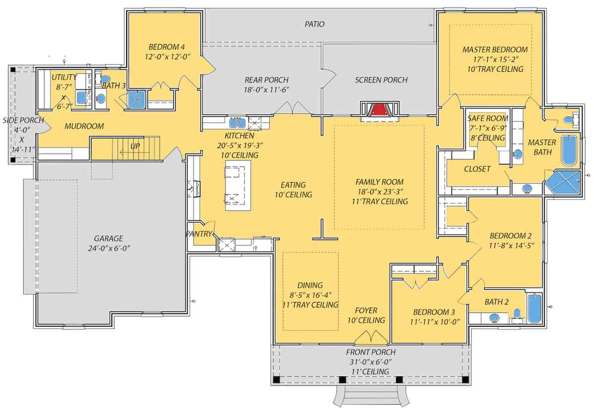Floor Plan Main Level