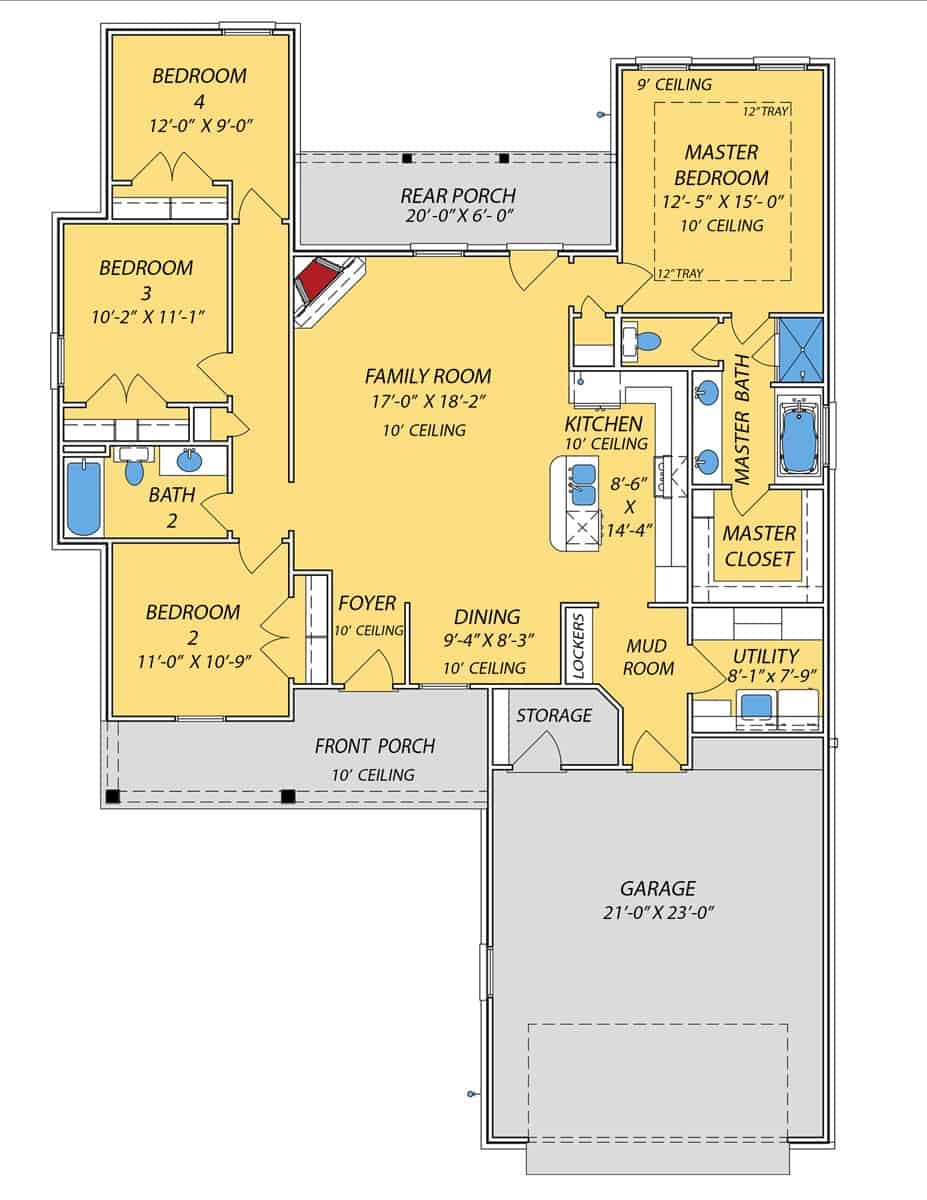 Floor Plan First Story