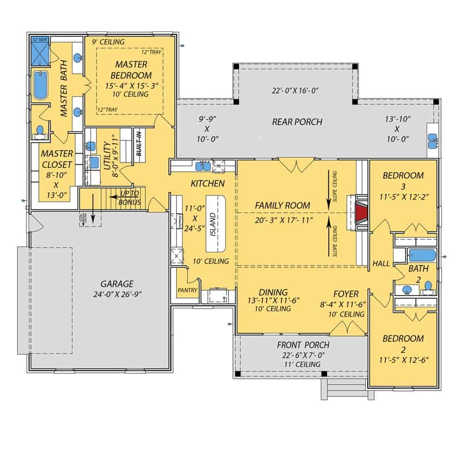 Floor Plan First Story
