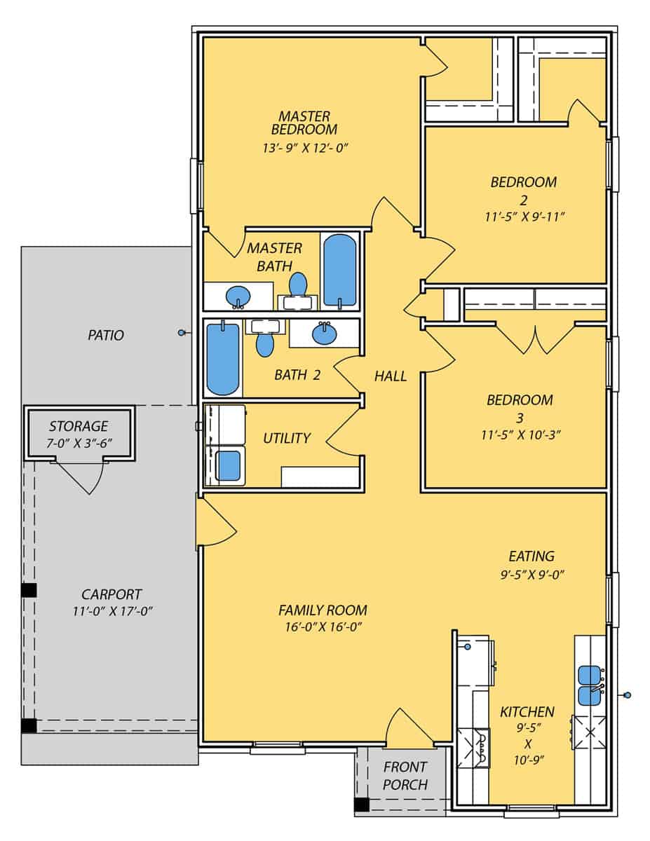 Floor Plan First Story