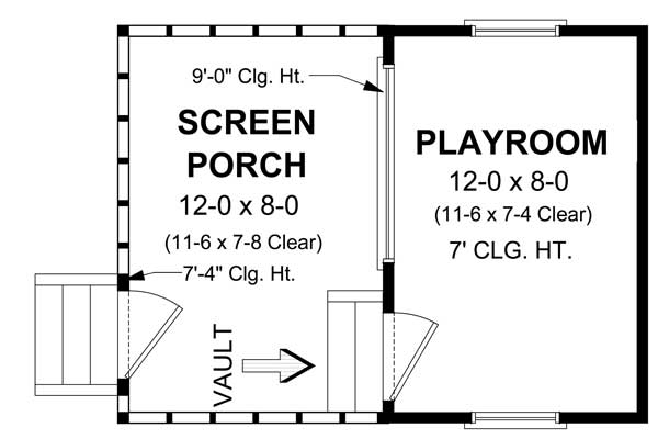 Floor Plan First Story