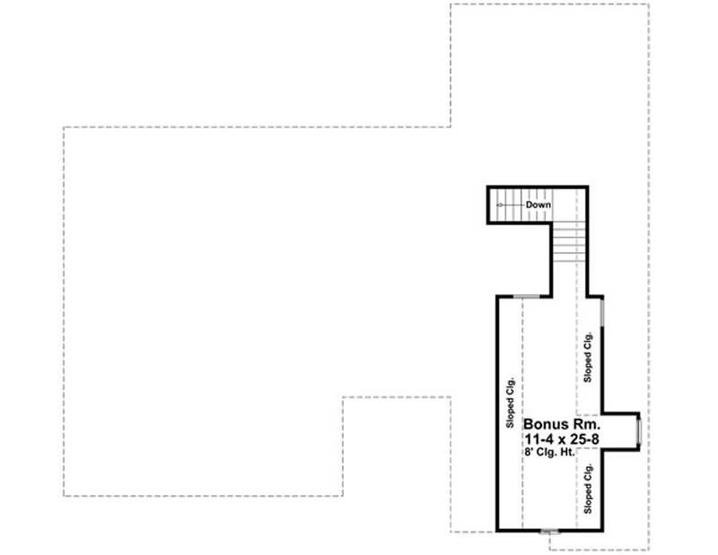 Bonus Room Floor Plan