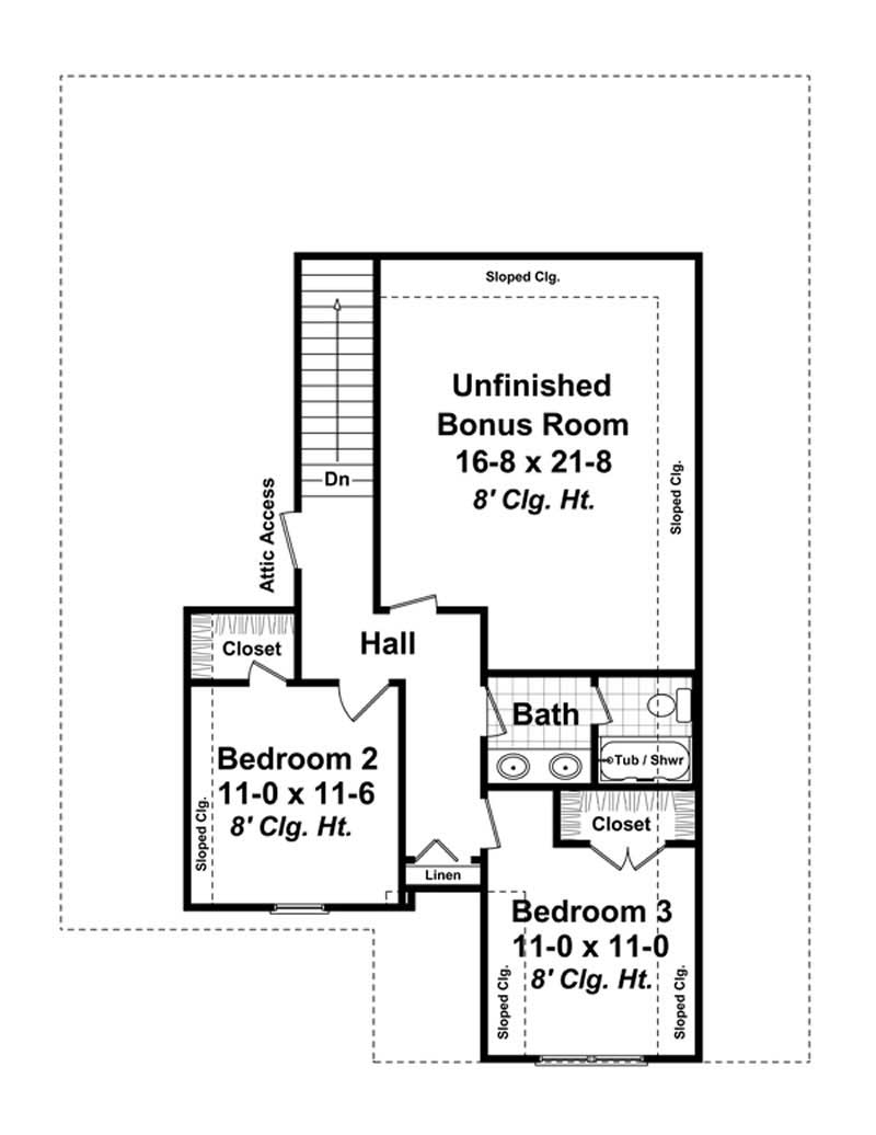 SECOND FLOOR PLAN