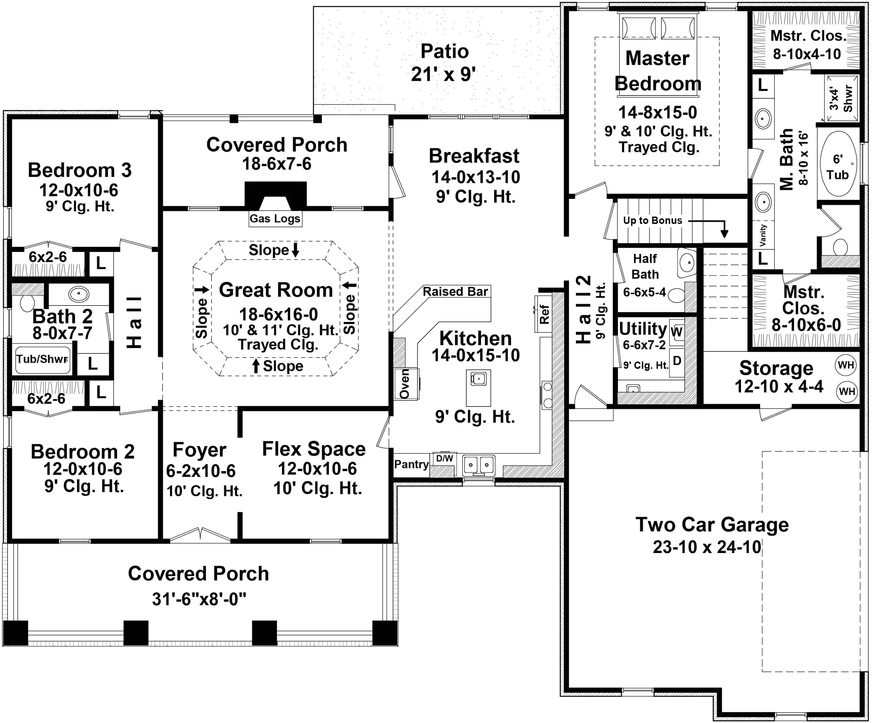 Floor Plan Main Level