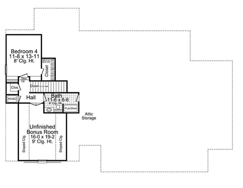 SECOND FLOOR PLAN