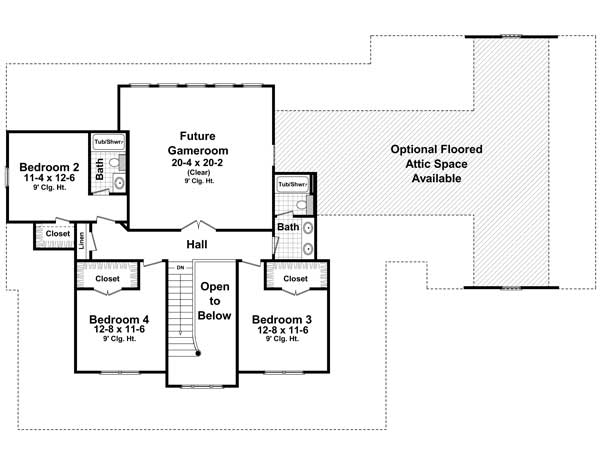 Floor Plan Second Story