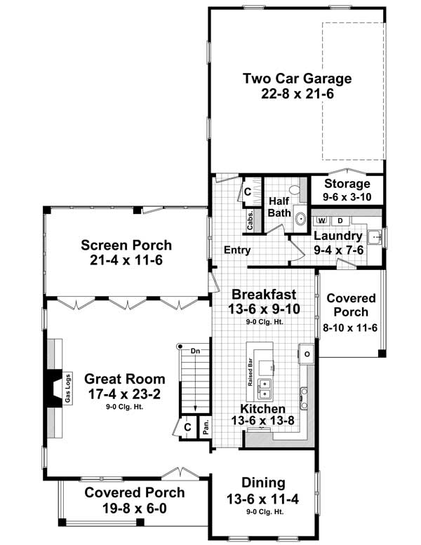 Floor Plan First Story