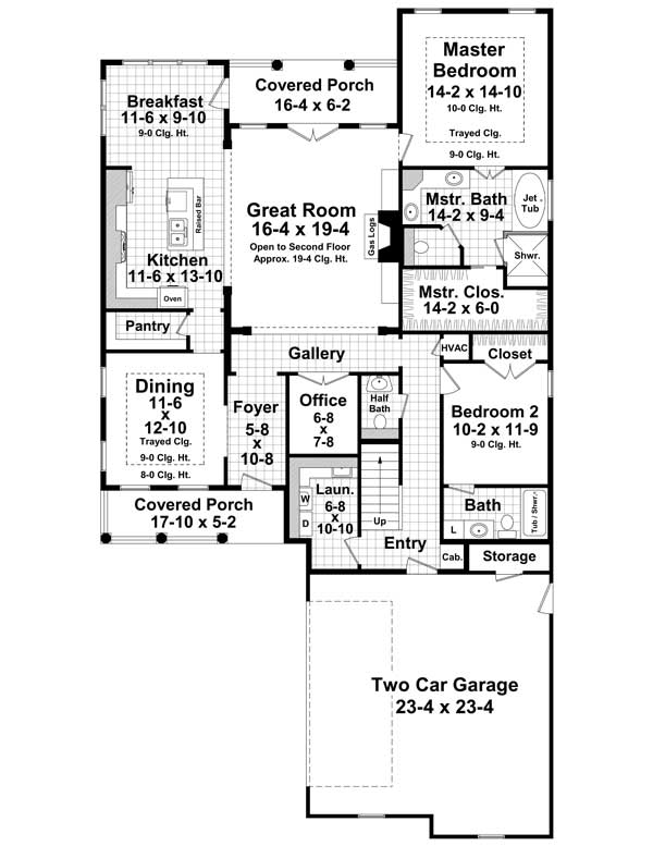 Floor Plan First Story
