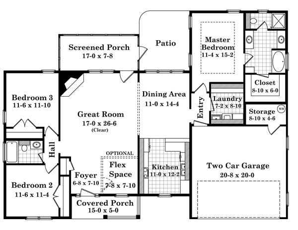 Floor Plan First Story