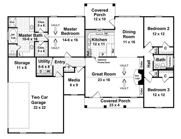 Floor Plan First Story