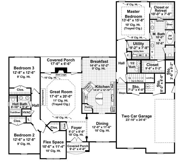 Floor Plan First Story