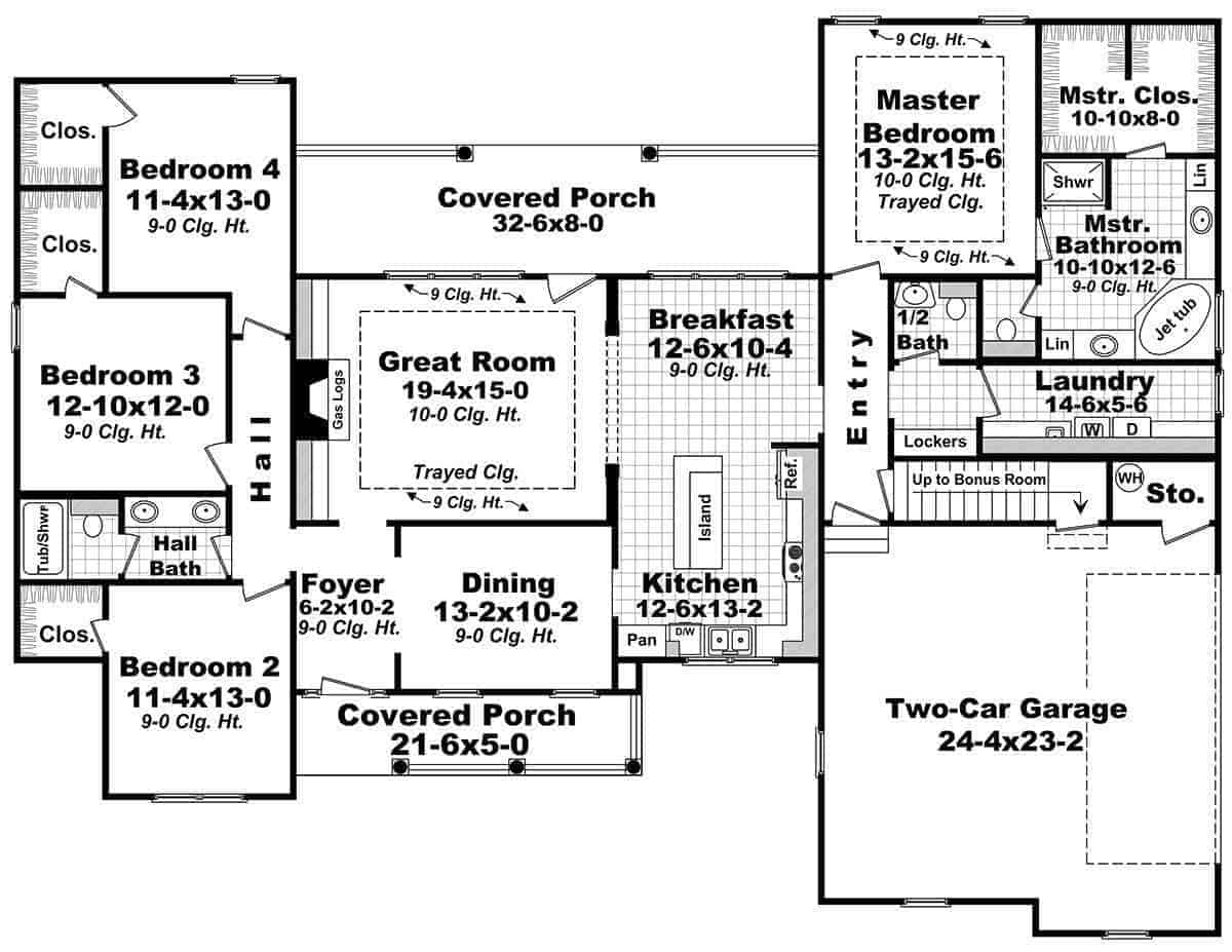 Floor Plan First Story