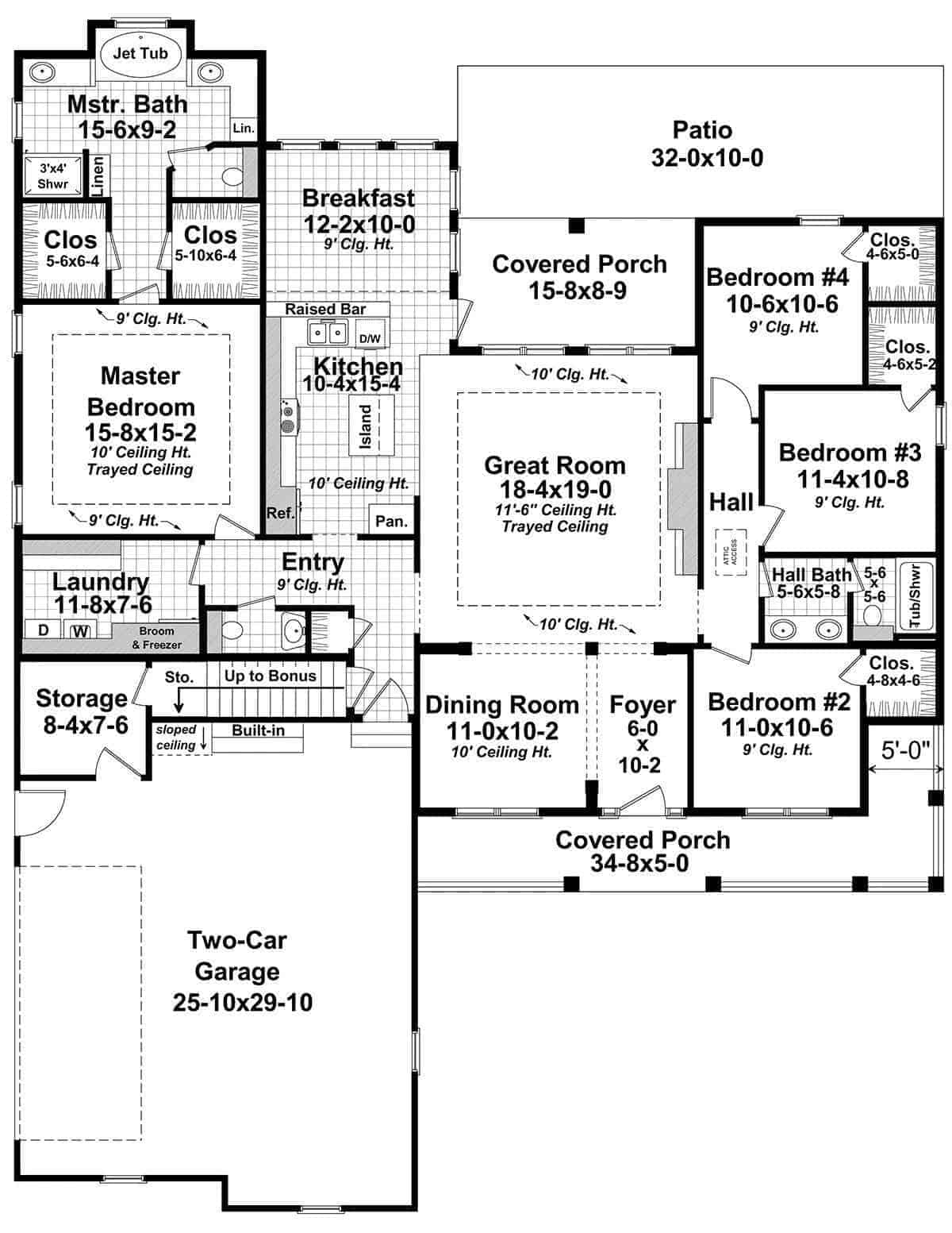 Floor Plan First Story